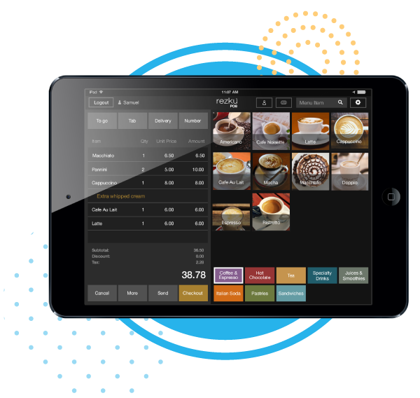 Rezku POS iPad
