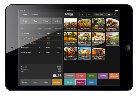 Mexican Taqueria POS System