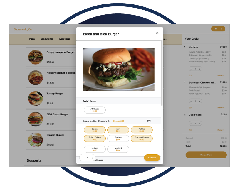 Restaurant POS System Rezku POS