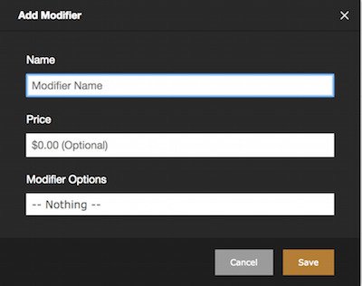 rezku pos adding modifier form
