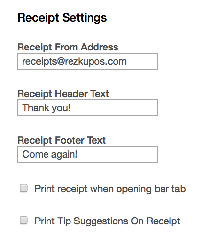 backoffice general settings