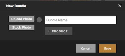 rezku pos adding a new bundle form