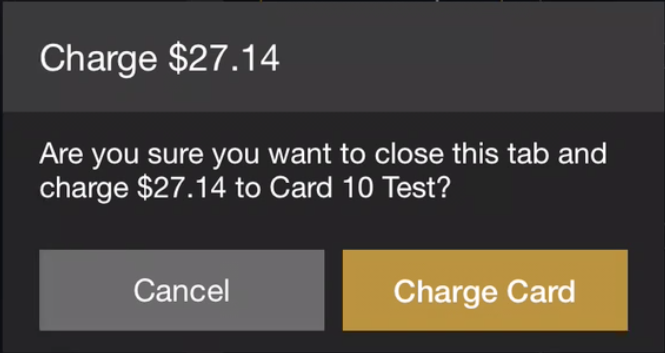 verify charge