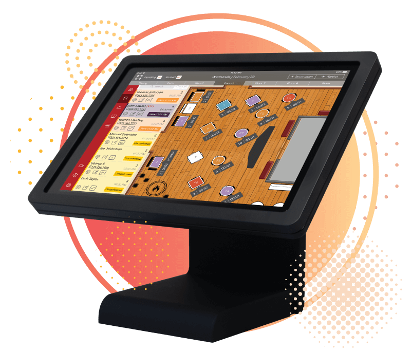 Restaurant reservation system — iPad App