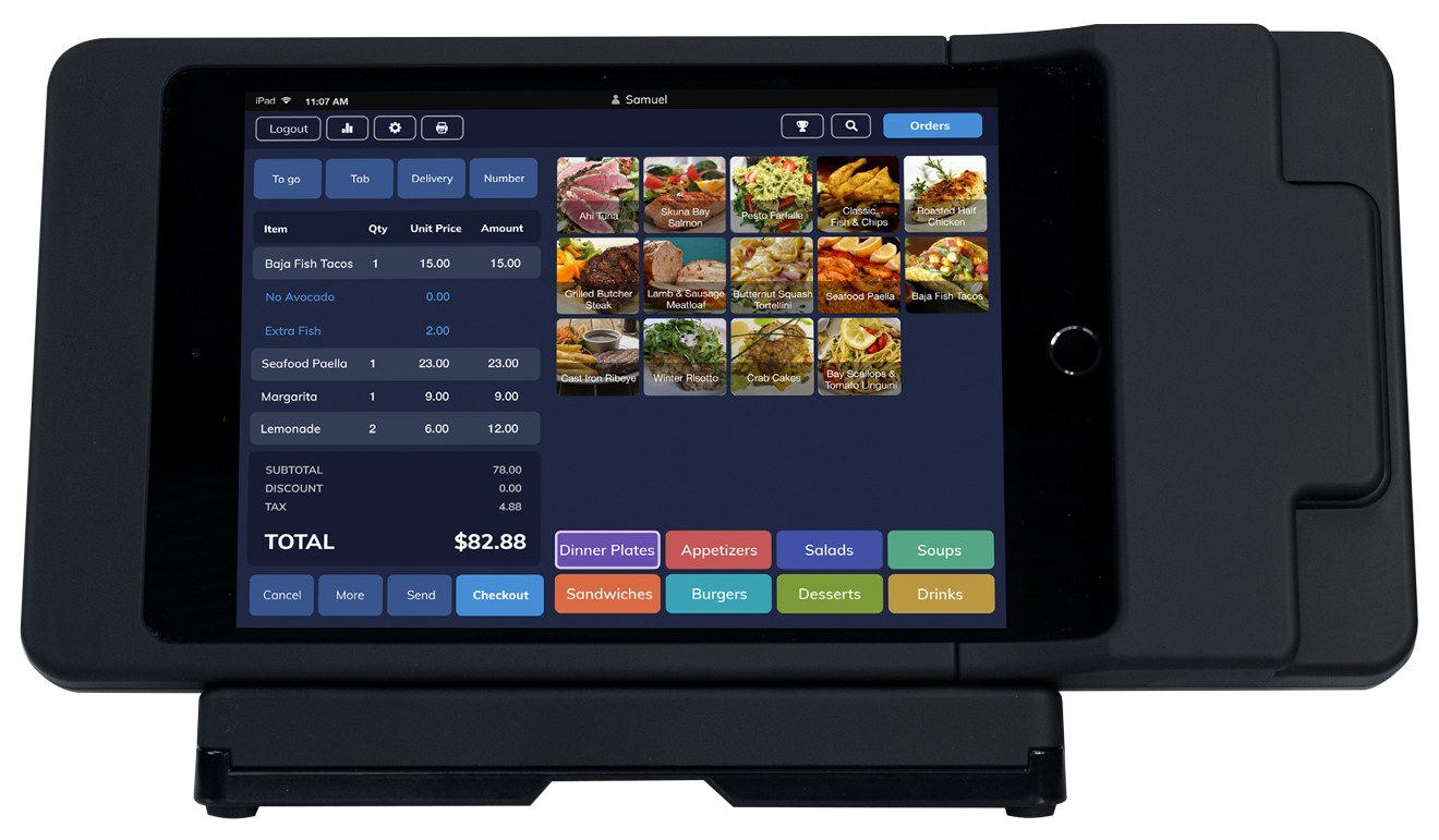 Rezku Ready table-side ordering and payments