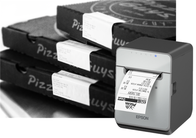 label printing for pizza boxes