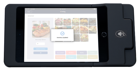 successfully updating inventory on Rezku POS